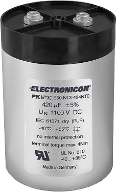 E50-PK16 high density capacitor