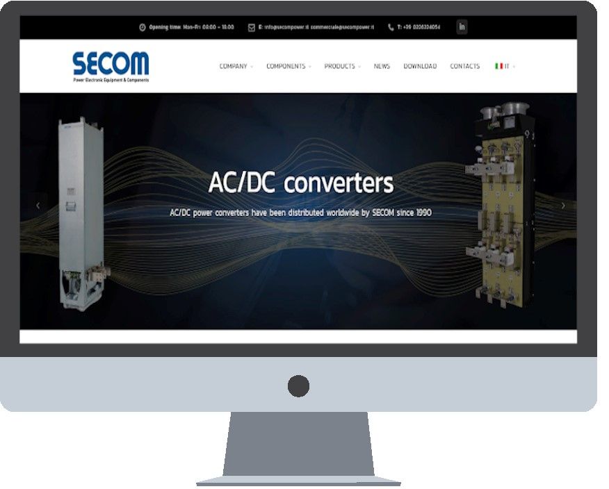 New website SECOM Power